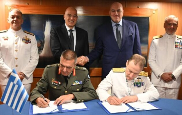 Νίκος Δένδιας: Η «Ατζέντα 2030» νέα εποχή ισχύος για το Πολεμικό Ναυτικό – 2+2 Ιταλικές FREMM και η Ελλάδα γίνεται ναυτική δύναμη υπεροχής στη Ν/Α Μεσόγειο