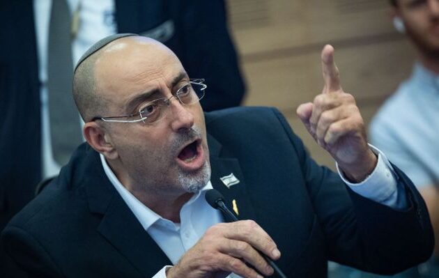 Ισραηλινός βουλευτής: «Συμφέρον του Ισραήλ η εκδίωξη όλων των Αράβων από τη Δυτική Όχθη»