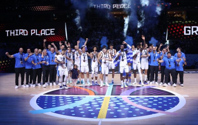 Ευρωμπάσκετ 2025: Χάλκινη η Εθνική Ελλάδας 92-89 τη Φινλανδία