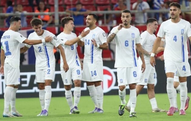 Παγκόσμιο Κύπελλο: Καταιγιστική η Εθνική Ελλάδας 5-1 τη Λευκορωσία