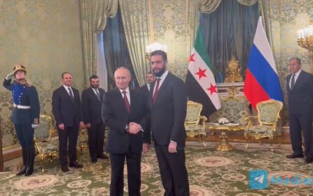 Αχμέντ αλ Σάραα: Η Συρία θα σεβαστεί όλες τις προηγούμενες συμφωνίες με τη Μόσχα