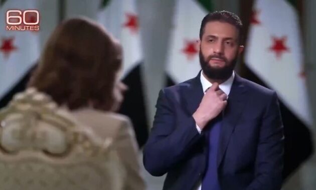 Δημοσιογράφος του CBS «έκοψε» το χαμόγελο του τζιχαντιστή «προέδρου» της Συρίας (βίντεο)