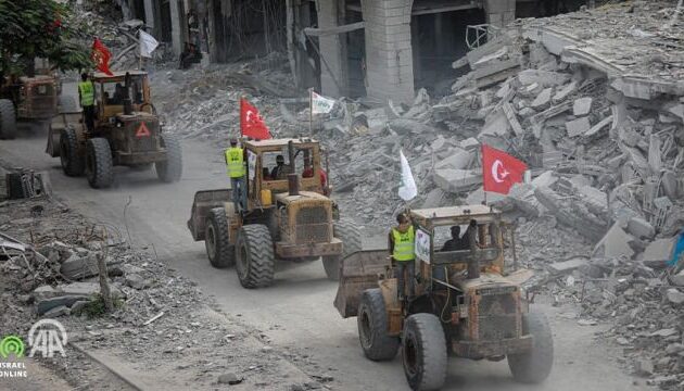 H τουρκική οργάνωση «IHH» που έχει τεθεί εκτός νόμου από το Ισραήλ εισέρχεται στη Γάζα για «ανθρωπιστικό» έργο
