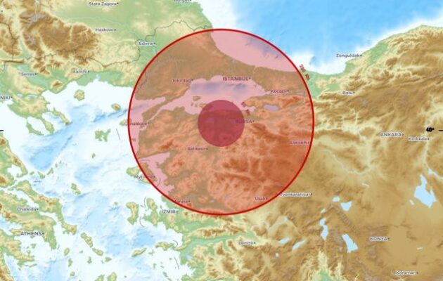 Ισχυρός σεισμός 6,1 Ρίχτερ στην Τουρκία κοντά στην Κωνσταντινούπολη