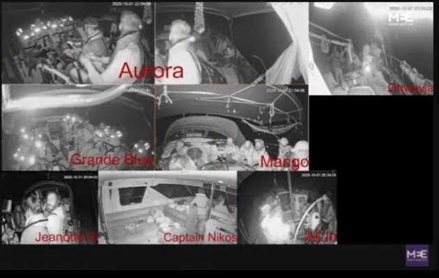 Το Ισραηλινό Ναυτικό παρεμποδίζει τον Στολίσκο για τη Γάζα (βίντεο)