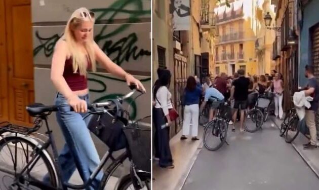 Κάτοικοι της Βαλένθια την «έπεσαν» σε τουρίστες ποδηλάτες: «Πηγαίνετε σπίτια σας»