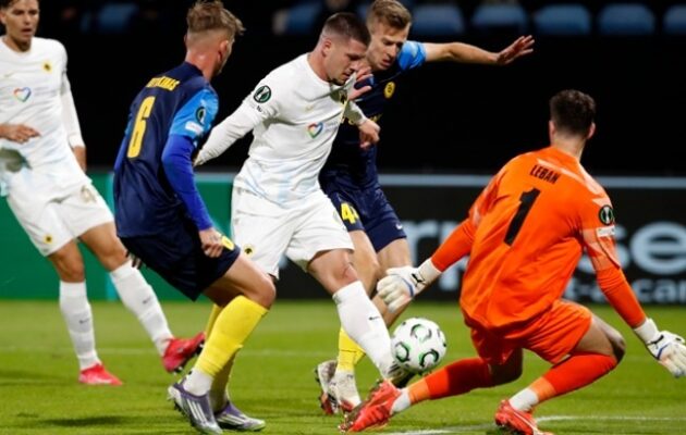 Conference League: Ήττα για την ΑΕΚ 3-1 από την Τσέλιε στη Σλοβενία