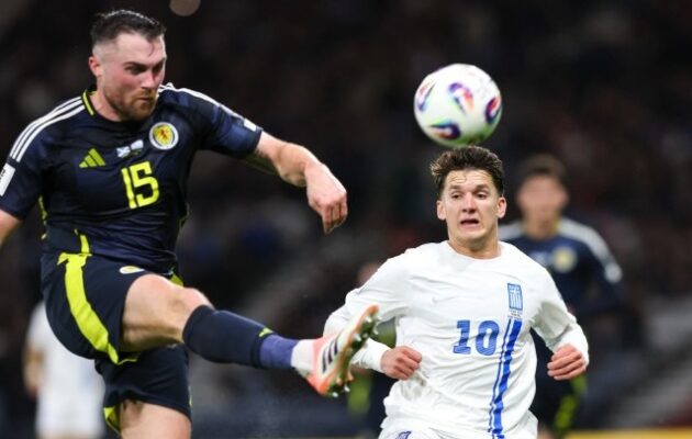 Μουντιάλ 2026: Οδυνηρή ήττα 3-1 για την Εθνική Ελλάδας από τη Σκωτία