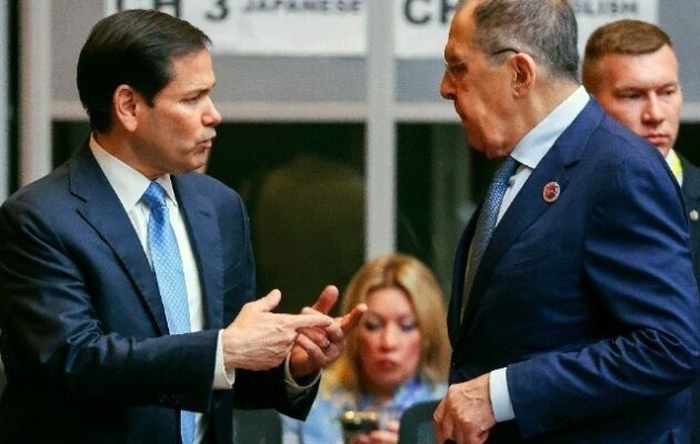 Συνομιλία Λαβρόφ και Ρούμπιο για τον τερματισμό του πολέμου στην Ουκρανία