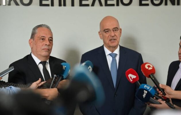 Νίκος Δένδιας και Βασίλης Πάλμας διαμήνυσαν ότι μετά την πρόσφατη τουρκική επιθετικότητα στη Δένεια η Τουρκία ξεχνά στο SAFE