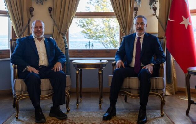 Οι τζιχαντιστές της Χαμάς πήγαν στη «μαμά (τους)» Τουρκία – Συνάντηση Χαλίλ αλ Χάγια με Χακάν Φιντάν