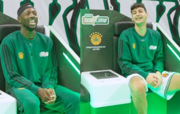 Τζέριαν Γκραντ και Αλέξανδρος Σαμοντούροβ σε τρελά κέφια (βίντεο) – Μιμούνται τους συμπαίκτες τους σε μια απολαυστική παντομίμα