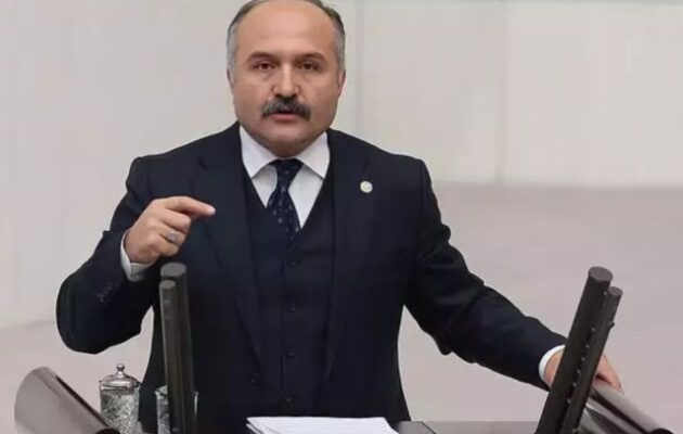 Τούρκος βουλευτής Ερχάν Ουστά: Η Τουρκία έχει μείνει μόνη της στην Ανατ. Μεσόγειο – Για εσωτερική κατανάλωση η «Γαλάζια Πατρίδα»