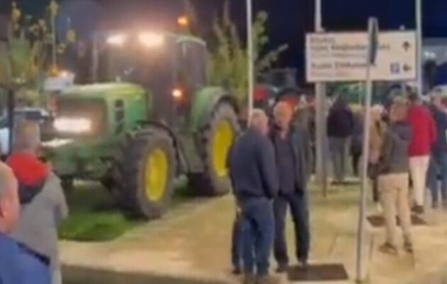 Persona non grata για τους αγρότες της Θράκης ο Μητσοτάκης – «Μπλόκο» στην Αλεξανδρούπολη