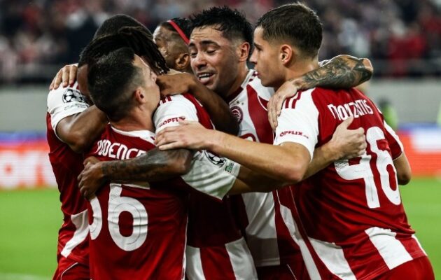 Champions League: Άδικη ισοπαλία για τον Ολυμπιακό με την Αϊντχόφεν 1-1 στο 93′