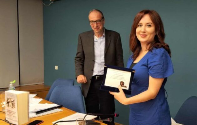 Πόντιοι: Το Σωματείο Δράσης «Νίκος Καπετανίδης» τίμησε την Πόντια δημοσιογράφο Ουζάι Μπουλούτ