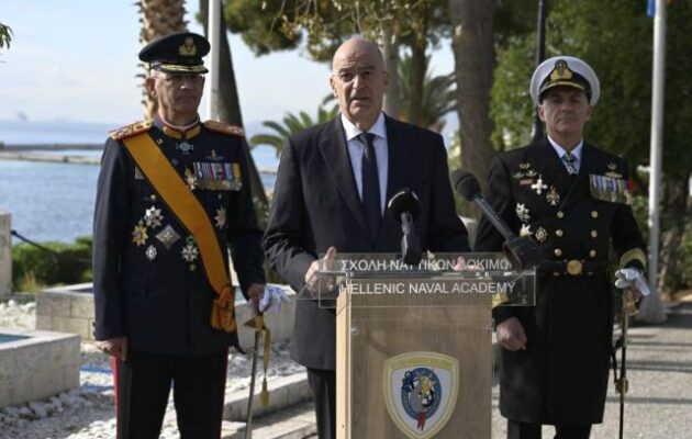 Νίκος Δένδιας: «Η θάλασσα είναι ο φυσικός μας χώρος» – «Ο Άη Νικόλας σκέποι τις θάλασσες, σκέποι τον Στόλο, σκέποι την Ελλάδα!»