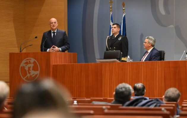 Νίκος Δένδιας: Το όραμα είναι η Ελλάδα να γίνει παραγωγός οπλικών συστημάτων