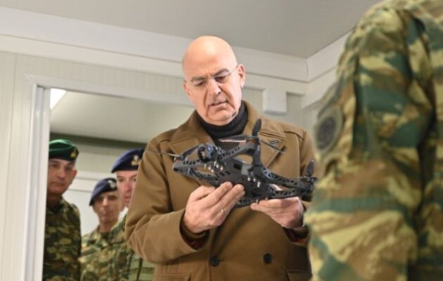 Παραμονή Χριστουγέννων ο Νίκος Δένδιας στην Ξάνθη για τη νέα μονάδα παραγωγής drones των Ενόπλων Δυνάμεων