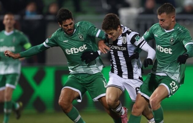 Europa League: 3-3 ο ΠΑΟΚ στη Λουντογκόρετς