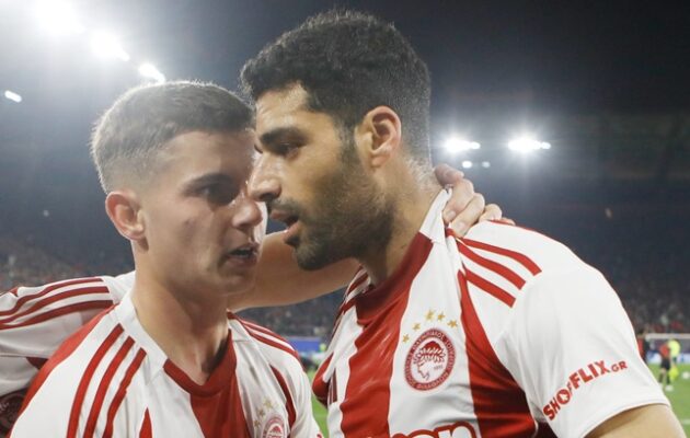 Champions League: Ο Ολυμπιακός «καθάρισε» 2-0 τη Λεβερκούζεν και «βλέπει» πρόκριση