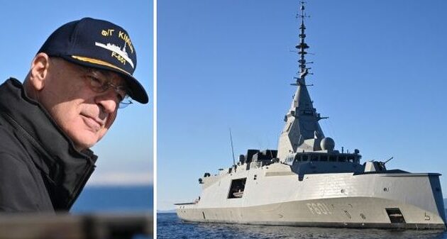 Νίκος Δένδιας: «Η φρεγάτα “ΚΙΜΩΝ” εντάσσεται στον πυρήνα της Εθνικής Αποτροπής»