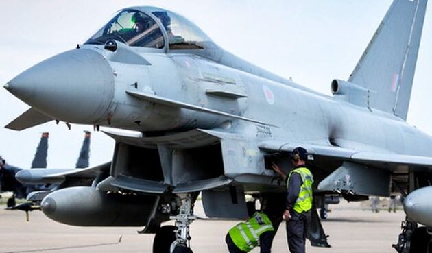 Το Ηνωμένο Βασίλειο ανέπτυξε μαχητικά Typhoon της RAF στο Κατάρ