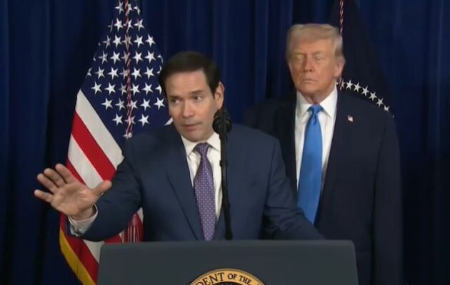   Ρούμπιο: Η ηγεσία της Κούβας οφείλει να ανησυχεί μετά τη σύλληψη του Μαδούρο.