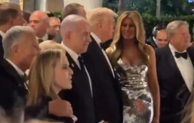 Ο Νετανιάχου στο πρωτοχρονιάτικο ρεβεγιόν του Τραμπ