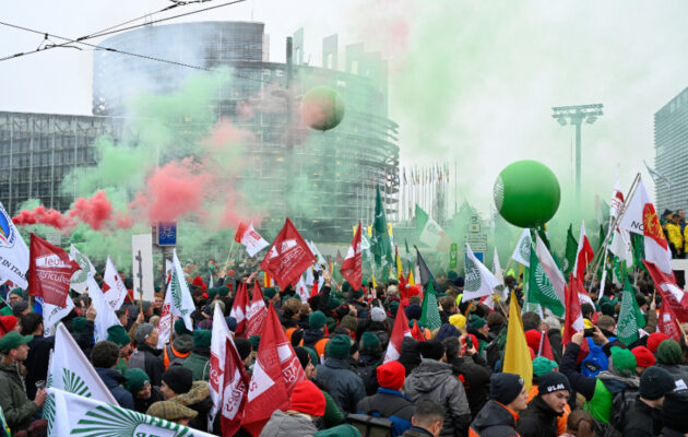 Στρασβούργο: Χιλιάδες αγρότες στους δρόμους  κατά της συμφωνίας ΕΕ – Mercosur