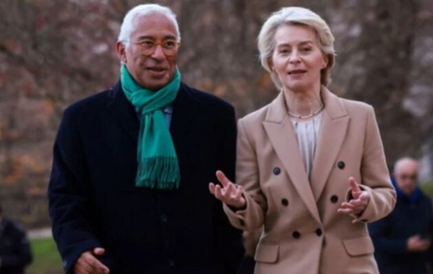 Με «άδεια χέρια» στο Κίεβο φον ντερ Λάιεν και Κόστα