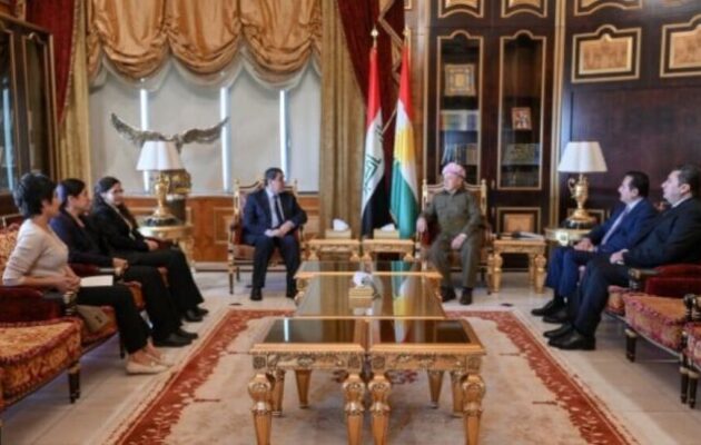 Οι Κούρδοι της Συρίας (Ροζάβα) συναντήθηκαν με τον Μασούντ Μπαρζανί – Γάλλος ΥΠΕΞ: «Η Γαλλία στεκόταν πάντα στο πλευρό του κουρδικού λαού και θα συνεχίσει να το πράττει»