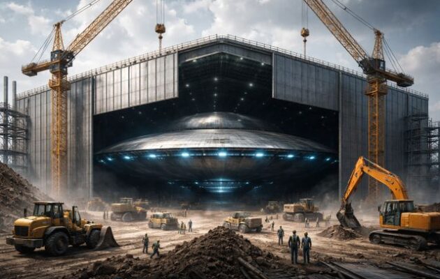 Αμερικανός βουλευτής: Οικοδομήθηκε ολόκληρο κτίριο γύρω από μεγάλο UFO για να το κρύψει