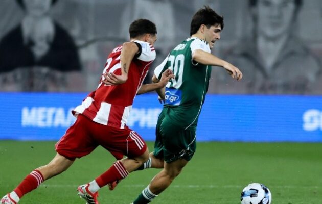 Μεγάλο «διπλό» του Παναθηναϊκού στο «Γ. Καραϊσκάκης» 1-0 τον Ολυμπιακό