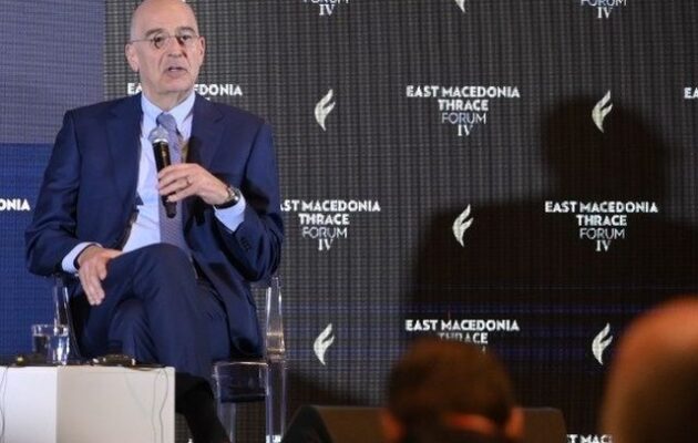 Νίκος Δένδιας: Σε περίπτωση καταστροφής ενεργειακών υποδομών «θα επιστρέψουμε σε πρωτόγονες εποχές» – «Δημοκρατία και ελεύθερη οικονομία δεν είναι δεδομένα»