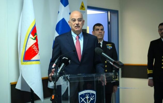 Νίκος Δένδιας: Δεν υπάρχει «ούτε μια Ελληνίδα ούτε ένας Έλληνας ο οποίος να μην έχει πάντοτε στο μυαλό του ότι η χώρα αντιμετωπίζει ορατή απειλή»