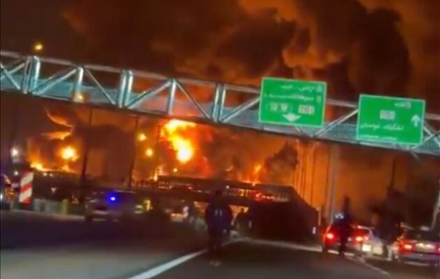 Το Ισραήλ έπληξε 30 πετρελαϊκές εγκαταστάσεις στην Τεχεράνη