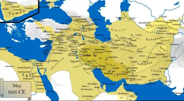 Η συνέχεια μιας χιλιετούς αναμέτρησης ανάμεσα στην Ανατολή (Περσία) και τη Δύση (Ελληνορωμαϊκός κόσμος)
