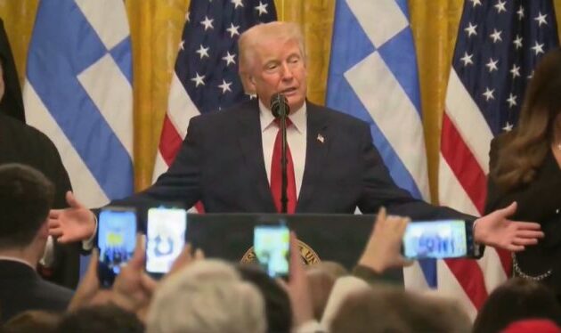 Ντόναλντ Τραμπ για 25η Μαρτίου: «Σήμερα φέρνουμε στη μνήμη μας την αρχαία κληρονομιά μας»