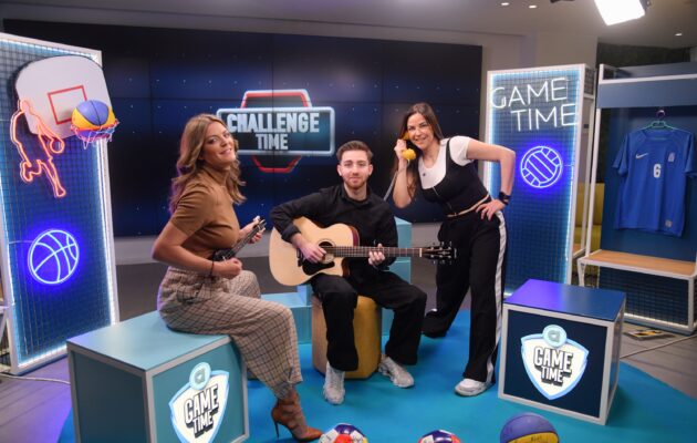 Η Χρύσπα κάνει show στο Allwyn Game Time με μπαγλαμά και νότες