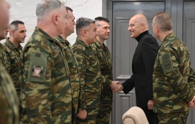 Ο Νίκος Δένδιας στην Ξάνθη: «Εσείς, τα στελέχη των Ενόπλων Δυνάμεων είστε αυτοί που διαφυλάττουν την ακεραιότητα της Πατρίδας»