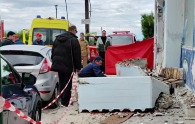 Κόρινθος: Νεκρή γυναίκα από κατάρρευση μπαλκονιού που την καταπλάκωσε (βίντεο)