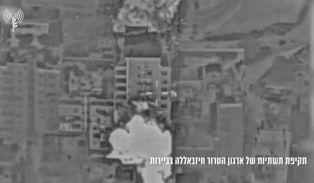 Ο Ισραηλινός Στρατός ανακοίνωσε πλήγματα κατά κέντρων διοίκησης της ιρανικής Δύναμης Κουντς στη Βηρυτό