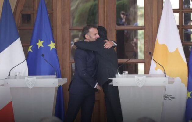 Κύπρος-Γαλλία χαλύβδινη συμμαχία – Χριστοδουλίδης σε Μακρόν: «Είσαι ένας πραγματικός φίλος»