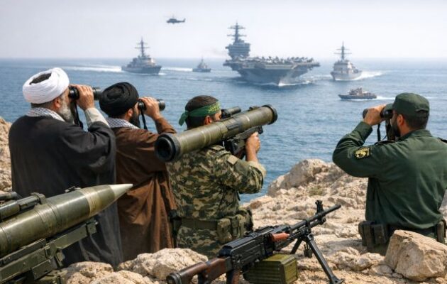 IRGC: Εχθρικά σκάφη που θα προβούν σε «εσφαλμένη κίνηση» θα εγκλωβιστούν σε «θανάσιμη δίνη» στα Στενά του Ορμούζ