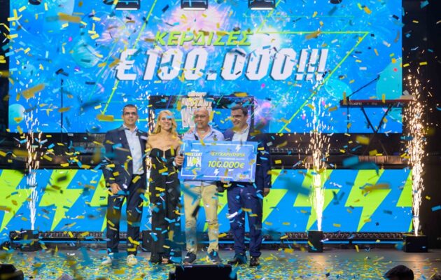 Το event της Allwyn για τους νικητές του Instant Win είχε τα πάντα: Πλούσια δώρα, μοναδικές εμπειρίες και έναν υπερτυχερό που έφυγε με 100.000 ευρώ