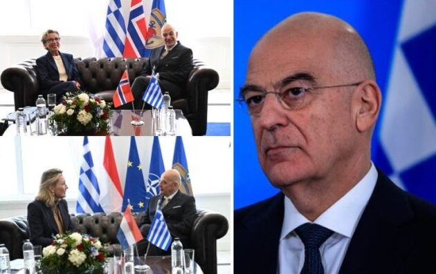 Νίκος Δένδιας: Ενίσχυση των αμυντικών δεσμών με Νορβηγία και Ολλανδία σε επίπεδο ΝΑΤΟ και ΕΕ