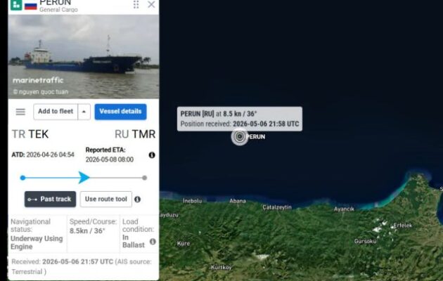 Προς την Τουρκία κατευθύνεται ακόμη ένα ρωσικό πλοίο με κλεμμένα ουκρανικά σιτηρά