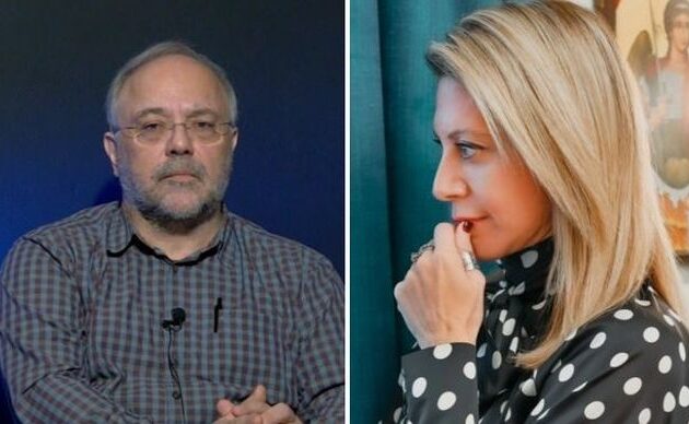 Ο Θανάσης Αυγερινός γραφείο Τύπου της Καρυστιανού