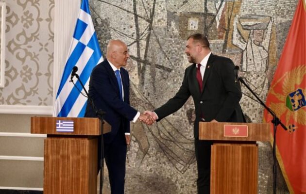 Ο Νίκος Δένδιας από τον ιστορικό σύμμαχό μας Μαυροβούνιο: «Αν δεν συνεργαστούμε, οι κοινωνίες και οι χώρες μας δεν μπορούν να είναι ασφαλείς»